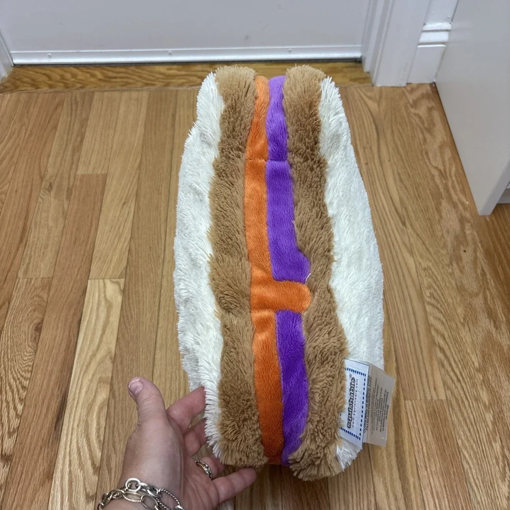 RARE PB&J Sandwich Squishable Comfort‎ Food Medium Peanut Butter Jelly Plush